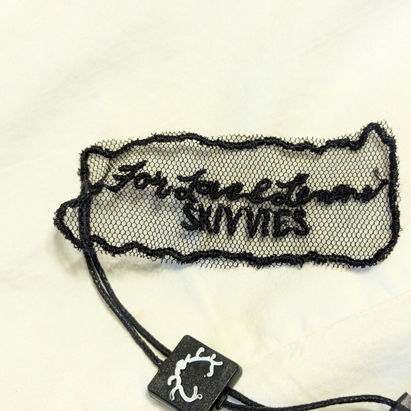 NWT For Love And Lemons Black Satin And Lace Bodysuit Sz Xs - Picture 8 of 13